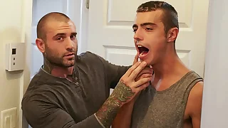 Stepfather Handsome Full Advantage of His Stepson's Date - Dadperv